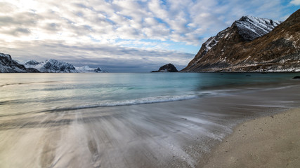 Plage d'Haukland, Lofoten