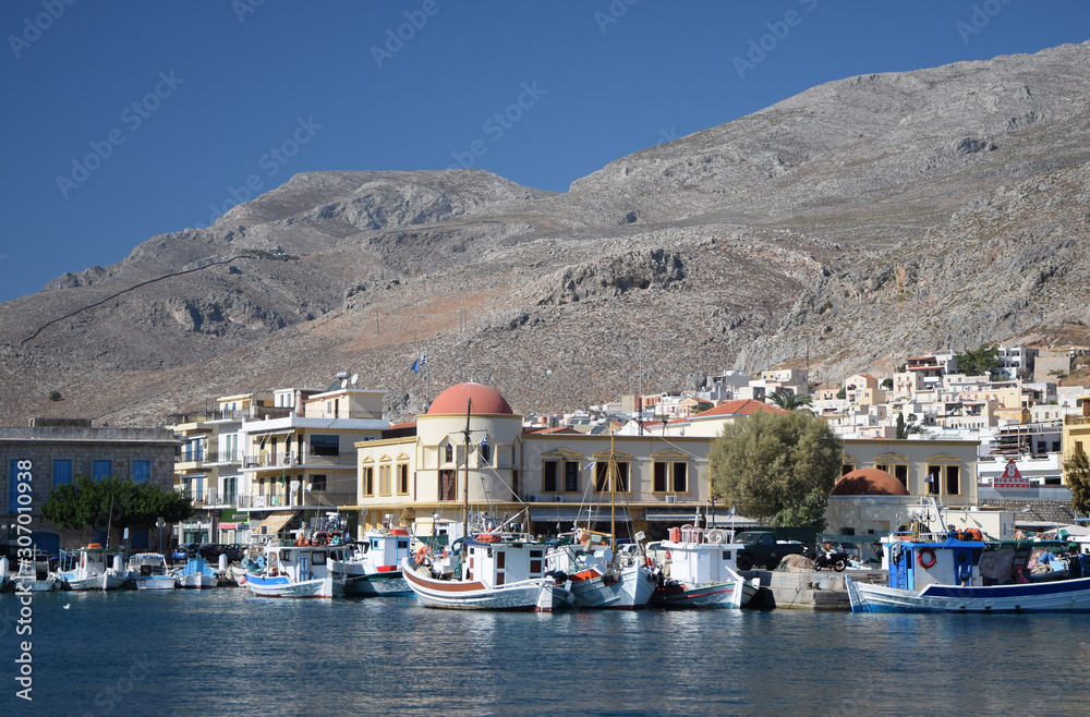 Wall mural kalymnos, griechenland