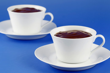 Hot Cholcolate, stimulating drink made with chocolate