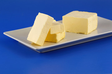 Butter, very unctuous product, widely used in breakfast.