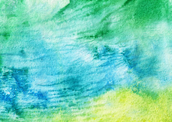 Abstract hand-made pattern, multi-colored background, imitation oil painting, fantastic landscape