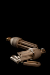 Energy saving lightbulbs.