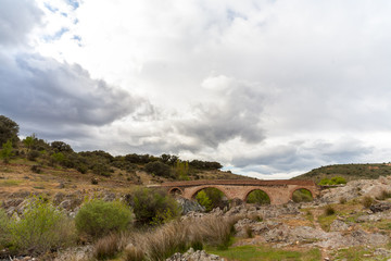 Landscape in the Montes de Toledo, Castilla La Mancha, Spain.
