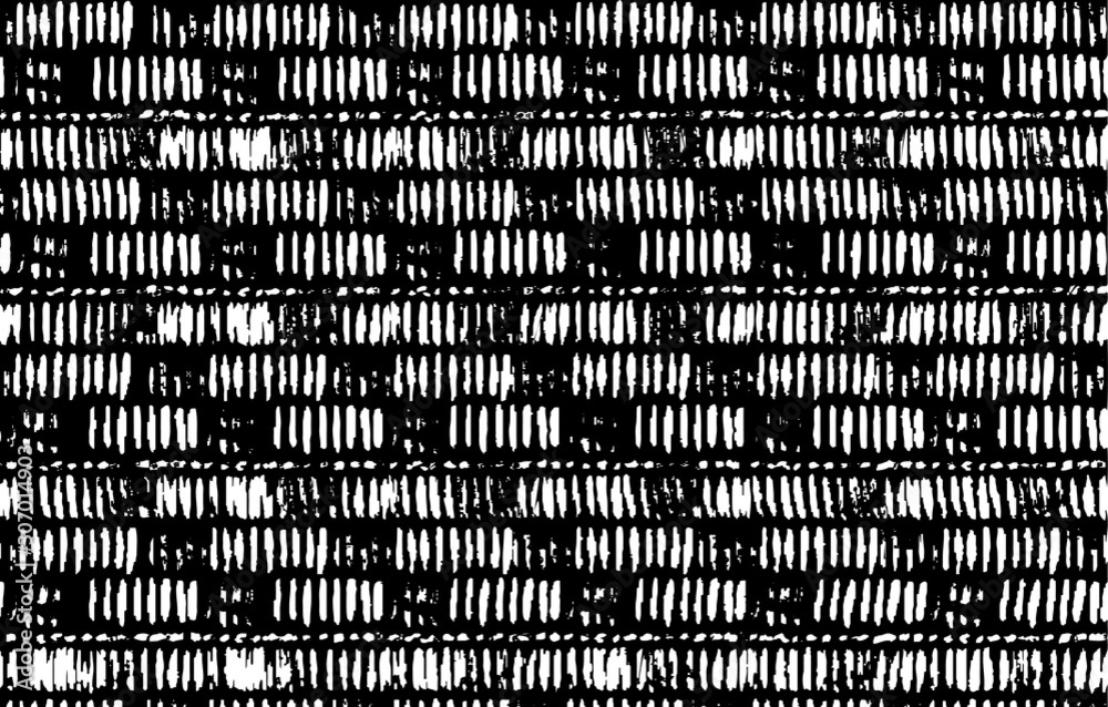 Poster Criss-cross lines texture. Parallel and intersecting lines abstract pattern. Abstract textured effect. Black isolated on white background.Vector illustration. EPS10.