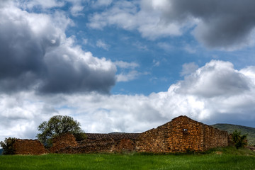 Obraz premium Landscape in the Montes de Toledo, Castilla La Mancha, Spain.