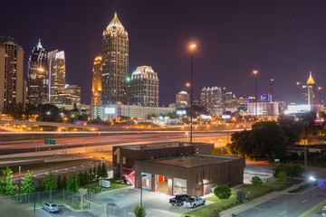 Fototapeta premium city at night