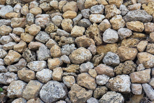 Stones and rocks background pattern