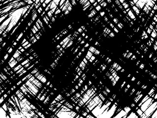 Rough Lines Texture. Pattern Distress. Grunge Scratched Background. Strokes Grunge Overlay Lines Texture.