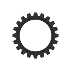 Gear icon isolated on the white background. Tools icon, repair. 