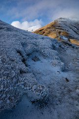 góry tatry jesień zima