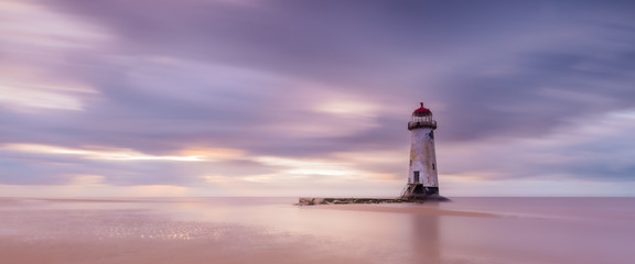Long exposure at Talacre 