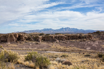 Fototapeta na wymiar desert view