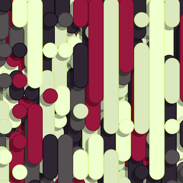 Color Abstract Lines Rain Generative Art background illustration