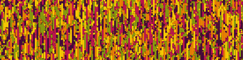 Color Abstract Lines Rain Generative Art background illustration