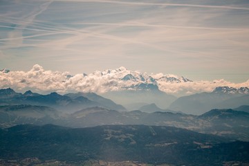 Alps from the Sky