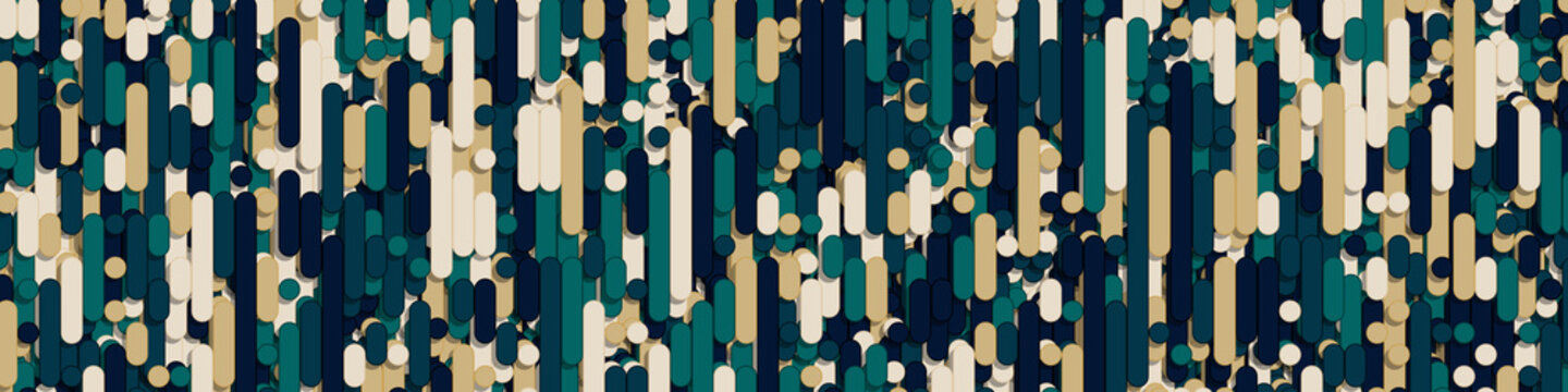 Color Abstract Lines Rain Generative Art background illustration