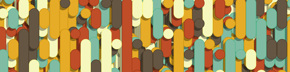 Color Abstract Lines Rain Generative Art background illustration