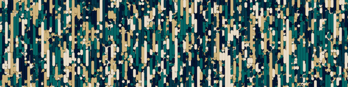 Color Abstract Lines Rain Generative Art background illustration