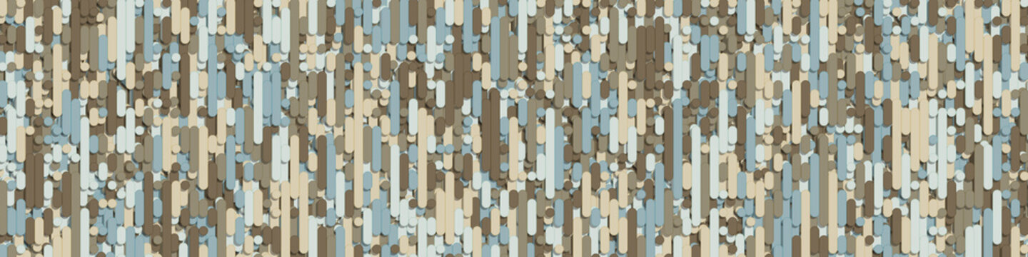 Color Abstract Lines Rain Generative Art background illustration