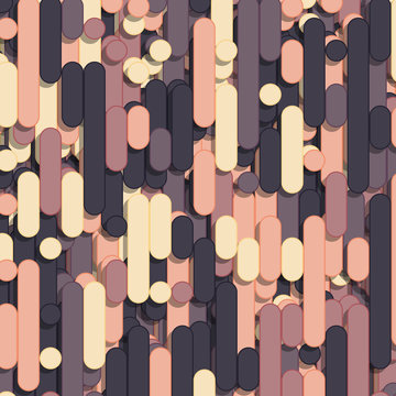 Color Abstract Lines Rain Generative Art background illustration