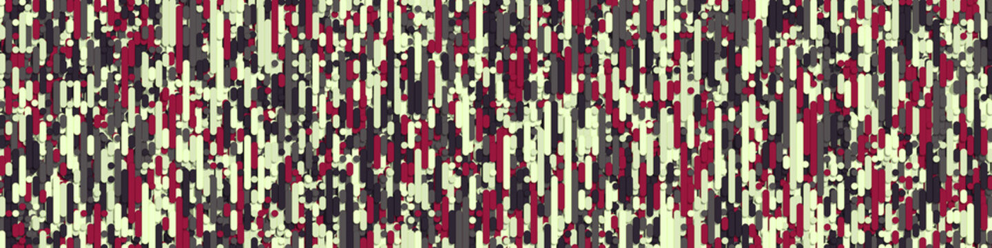 Color Abstract Lines Rain Generative Art background illustration
