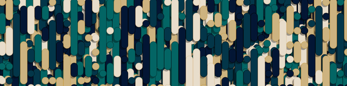 Color Abstract Lines Rain Generative Art background illustration