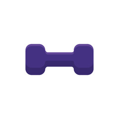 dumbbell equipment gym isolated icon vector illustration design