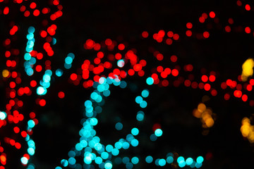 abstract background with hearts