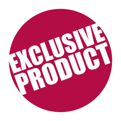 red vector banner exclusive product