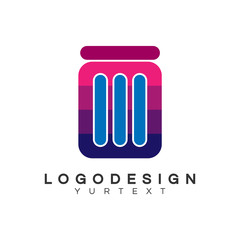 jar logo vector design full color