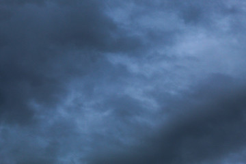 Blue sky in December