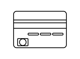 credit card economy isolated icon