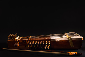 Obraz na płótnie Canvas Sarangi, instrumento musical clásico tradicional de la India y Paquistan