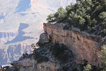 Fototapeta na wymiar Cliff at Grand Canyon National Park