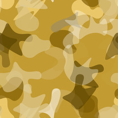 Camouflage Seamless Pattern. Military Camouflage