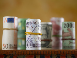 Rollos de billetes