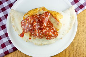 Main course in a restaurant