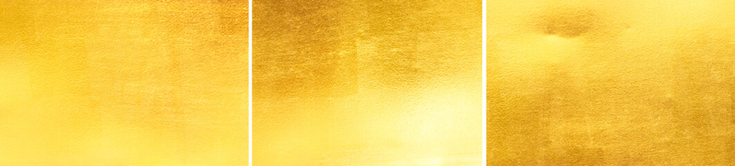 Gold glitter paste wall texture