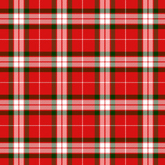 Christmas new year Tartan. Pattern Scottish cage