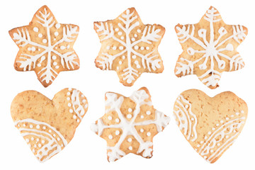 Christmas cookie ginger breads