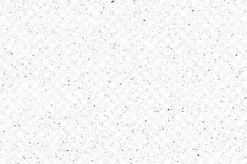 Old grunge black texture. Dark weathered overlay pattern sample on transparent background. Screen background. Vector.