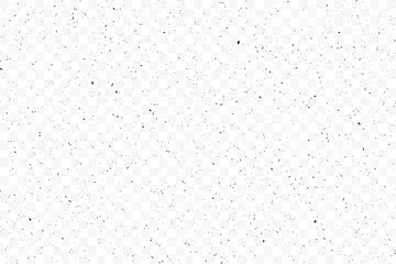 Old grunge black texture. Dark weathered overlay pattern sample on transparent background. Screen background. Vector. - 307039509