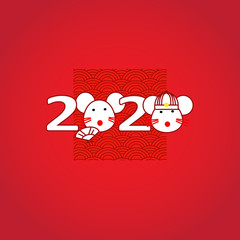 Chinese New Year 2020 as year of the rat