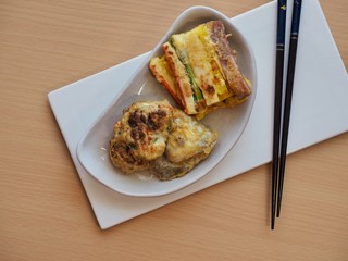 한국의 음식 모듬전, 동태전, 꼬치전