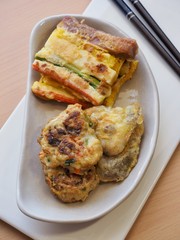 한국의 음식 모듬전, 동태전, 꼬치전