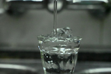 Glass of water