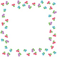 The Amazing of Beautiful Flower Illustration, Background