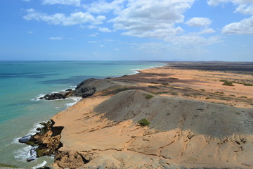 hermosa playa en la guajira colombia