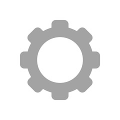 Gear vector icon