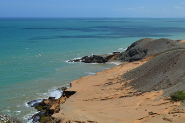 hermosa playa en la guajira colombia